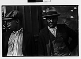 [Two 35mm Film Frames: Two Men on Street], Walker Evans (American, St. Louis, Missouri 1903–1975 New Haven, Connecticut), Film negative