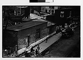 [Two 35mm Film Frames: School Children and Parked Car on Street, Ossining, New York], Walker Evans (American, St. Louis, Missouri 1903–1975 New Haven, Connecticut), Film negative