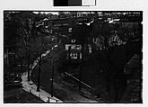 [Two 35mm Film Frames: Curving Hillside Street with Elm Trees, Ossining, New York], Walker Evans (American, St. Louis, Missouri 1903–1975 New Haven, Connecticut), Film negative