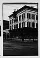 [Three 35mm Film Frames: Blumenthal's Five-and-Dime Store on Corner, Painted Fish Store Sign, Savannah Vicinity, Georgia], Walker Evans (American, St. Louis, Missouri 1903–1975 New Haven, Connecticut), Film negative