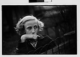 [Five 35mm Film Frames: Girl Leaning on Wire Fence in Yard, Vicinity Bethlehem, Pennsylvania], Walker Evans (American, St. Louis, Missouri 1903–1975 New Haven, Connecticut), Film negative