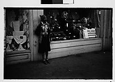 [Two 35mm Film Frames: Young Woman Outside Clothing Store, Georgia], Walker Evans (American, St. Louis, Missouri 1903–1975 New Haven, Connecticut), Film negative