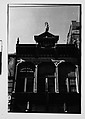 [One 35mm Film Frame: Greek Revival Building (Boyett's Photo Studio) with Figurehead Above Pediment], Walker Evans (American, St. Louis, Missouri 1903–1975 New Haven, Connecticut), Film negative