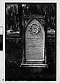 [Five 35mm Film Frames: Gravestones, Georgia], Walker Evans (American, St. Louis, Missouri 1903–1975 New Haven, Connecticut), Film negative