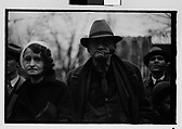 [Four 35mm Film Frames: Old Man, Woman, and Child Watching Parade, Johnstown, Pennsylvania], Walker Evans (American, St. Louis, Missouri 1903–1975 New Haven, Connecticut), Film negative