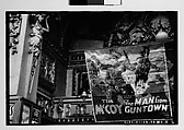 [Five 35mm Film Frames: Theater Lobby and Posters, Double Feature Movie Posters "The Man from Guntown" and "I Hate Women", Boxing Poster, Pennsylvania], Walker Evans (American, St. Louis, Missouri 1903–1975 New Haven, Connecticut), Film negative