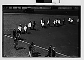 [Two 35mm Film Frames: Picket Lines, South Street, New York City], Walker Evans (American, St. Louis, Missouri 1903–1975 New Haven, Connecticut), Film negative