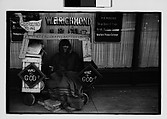 [Five 35mm Film Frames: Red Cross Nurse, Memphis, Tennessee or Forrest City, Arkansas; Street Preacher and Wagon on Sidewalk, Memphis, Tennessee], Walker Evans (American, St. Louis, Missouri 1903–1975 New Haven, Connecticut), Film negative