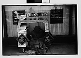 [Five 35mm Film Frames: Red Cross Nurse, Memphis, Tennessee or Forrest City, Arkansas; Street Preacher and Wagon on Sidewalk, Memphis, Tennessee], Walker Evans (American, St. Louis, Missouri 1903–1975 New Haven, Connecticut), Film negative