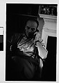 [Five 35mm Film Frames: Charles Fuller on Telephone], Walker Evans (American, St. Louis, Missouri 1903–1975 New Haven, Connecticut), Film negative