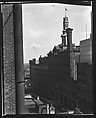 [Jacob Ruppert Brewery Building, From Roof of Evans's Apartment Building?, New York City], Walker Evans  American, Film negative