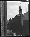 [Jacob Ruppert Brewery Building, From Roof of Evans's Apartment Building?, New York City], Walker Evans  American, Film negative