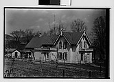 [Three 35mm Film Frames: Folk Victorian Cottage], Walker Evans (American, St. Louis, Missouri 1903–1975 New Haven, Connecticut), Film negative