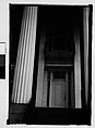 [Greek Revival Doorway and Column, Augusta, Georgia], Walker Evans  American, Film negative