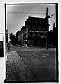 [Hotel with Mansard Roof on Corner, Augusta, Georgia], Walker Evans  American, Film negative