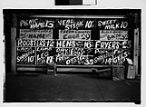 Walker Evans | [Grocery Store Window, Macon, Georgia] | The ...