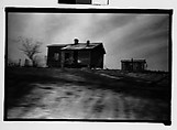 [Wooden House, From Moving Automobile, Macon, Georgia], Walker Evans  American, Film negative
