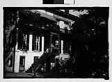[Italianate Town House with Second-Floor Entry Porch, Savannah, Georgia], Walker Evans  American, Film negative