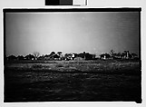 [Wooden Houses, From Moving Automobile, Savannah Vicinity, Georgia], Walker Evans  American, Film negative