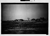 [Wooden Houses, From Moving Automobile, Savannah Vicinity, Georgia], Walker Evans  American, Film negative