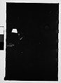 [Gifford Cochran Reading by Lamplight], Walker Evans  American, Film negative
