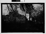 [Brick Slave Cabins, Savannah Vicinity, Georgia], Walker Evans  American, Film negative