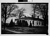 [Folk Victorian House with Jigsaw Trim Porch, Mobile, Alabama], Walker Evans  American, Film negative