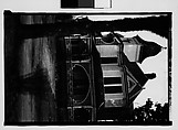 [Queen Anne House with Spindlework Porch, Mobile, Alabama], Walker Evans  American, Film negative