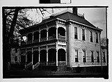 [Folk Victorian House with Spindlework Porches, Mobile, Alabama], Walker Evans  American, Film negative