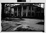 [Greek Revival House with Full-Height Entry Porch, From Car, Mobile, Alabama], Walker Evans  American, Film negative