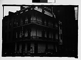 [The Choctaw Club, From Automobile, New Orleans, Louisiana], Walker Evans  American, Film negative