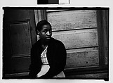 [Woman in French Quarter, New Orleans, Louisiana], Walker Evans  American, Film negative
