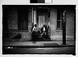 Walker Evans | [Men in French Quarter Doorway, New Orleans, Louisiana ...