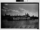 [Steamboat "Charles H. West", New Orleans, Louisiana], Walker Evans  American, Film negative