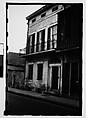 [Balconied House, from Automobile, New Orleans, Louisiana], Walker Evans  American, Film negative