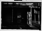 [Street Corner, New Orleans, Louisiana], Walker Evans  American, Film negative