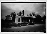 [Filling Station, Natchez, Mississippi], Walker Evans  American, Film negative