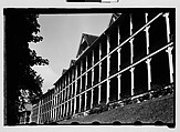 [Sixteen 35mm Film Frames on Uncut Roll: Hotels, Bedford Springs, Pennsylvania], Walker Evans (American, St. Louis, Missouri 1903–1975 New Haven, Connecticut), Film negative