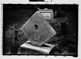[Thirty-Five 35mm Film Frames on Uncut Roll: Graves and Gravestones, Alabama], Walker Evans (American, St. Louis, Missouri 1903–1975 New Haven, Connecticut), Film negative