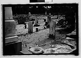 [Thirty-Six 35mm Film Frames on Uncut Roll: Graves and Gravestones, Alabama], Walker Evans (American, St. Louis, Missouri 1903–1975 New Haven, Connecticut), Film negative