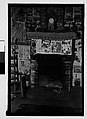 [Interior with Newspaper-Covered Fireplace, Hale County?, Alabama], Walker Evans  American, Film negative