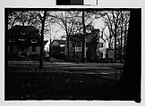 [Eleven 35mm Film Frames on Two Segments of Uncut Roll: Walker Evans's Childhood Home at 430 Woodstock Avenue, Kenilworth, Illinois, A Chicago Suburb], Walker Evans (American, St. Louis, Missouri 1903–1975 New Haven, Connecticut), Film negative