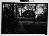 [Eleven 35mm Film Frames on Two Segments of Uncut Roll: Walker Evans's Childhood Home at 430 Woodstock Avenue, Kenilworth, Illinois, A Chicago Suburb], Walker Evans (American, St. Louis, Missouri 1903–1975 New Haven, Connecticut), Film negative