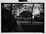 [Eleven 35mm Film Frames on Two Segments of Uncut Roll: Walker Evans's Childhood Home at 430 Woodstock Avenue, Kenilworth, Illinois, A Chicago Suburb], Walker Evans (American, St. Louis, Missouri 1903–1975 New Haven, Connecticut), Film negative
