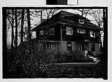 [Eleven 35mm Film Frames on Two Segments of Uncut Roll: Walker Evans's Childhood Home at 430 Woodstock Avenue, Kenilworth, Illinois, A Chicago Suburb], Walker Evans (American, St. Louis, Missouri 1903–1975 New Haven, Connecticut), Film negative