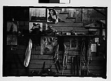 [Thirty-One 35mm Film Frames on Uncut Roll: 4 Views of Circus Storehouse Interior and 24 Studies of Elephants in Ringling Brothers Circus Winter Quarters, Sarasota, Florida, and 3 Test Frames], Walker Evans (American, St. Louis, Missouri 1903–1975 New Haven, Connecticut), Film negative