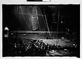 [Thirty-Four 35mm Film Frames on Uncut Roll of a Circus Performing at the Arena at Madison Square Garden, New York City, Including Trapeze and Animal Acts], Walker Evans (American, St. Louis, Missouri 1903–1975 New Haven, Connecticut), Film negative