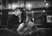 [Four 35mm Film Frames: Subway Passengers, New York City:  Woman with Flower-Brim Hat and Dog, Two Men in Conversation, Man in Cap], Walker Evans (American, St. Louis, Missouri 1903–1975 New Haven, Connecticut), Film negative