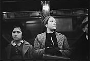 [Five 35mm Film Frames: Subway Passengers, New York City: Mother and Daughter], Walker Evans (American, St. Louis, Missouri 1903–1975 New Haven, Connecticut), Film negative