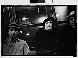 [Four 35mm Film Frames: Subway Passengers, New York City: Two Women, Women Beneath "Lex Ave Local" Sign], Walker Evans (American, St. Louis, Missouri 1903–1975 New Haven, Connecticut), Film negative